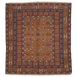 گلیم دستباف دو متری سی پرشیا کد 156055