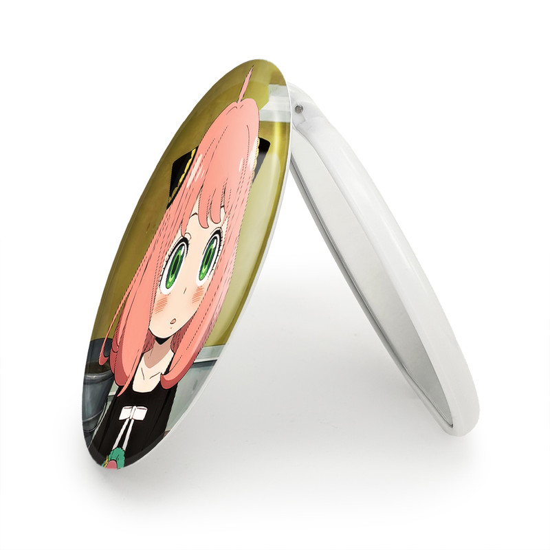 آینه جیبی خندالو طرح آنیا فورجر انیمه اسپای ایکس فمیلی مدل تاشو کد 15585