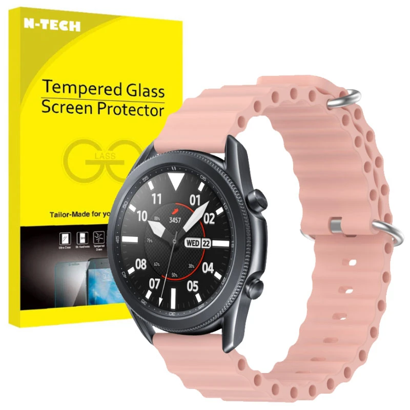 بند انتک مدل Ocean Silicon مناسب برای ساعت هوشمند سامسونگ Galaxy Watch 3 45mm