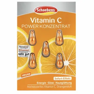 روغن صورت شیبنس مدل ویتامین C کد 80 حجم 10 میلی لیتر بسته 5 عددی