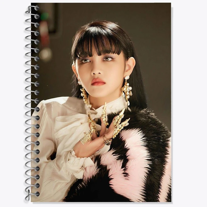 دفتر زبان 50 برگ خندالو مدل دو خط طرح مینی گروه جی آیدل کد 12420