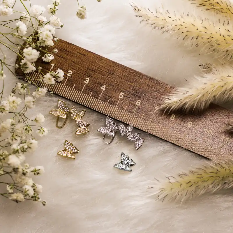 گوشواره زنانه پایتخت مدل PS1082 ایرکراس