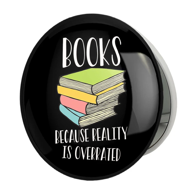 آینه جیبی خندالو طرح کتاب مدل تاشو کد 25884 