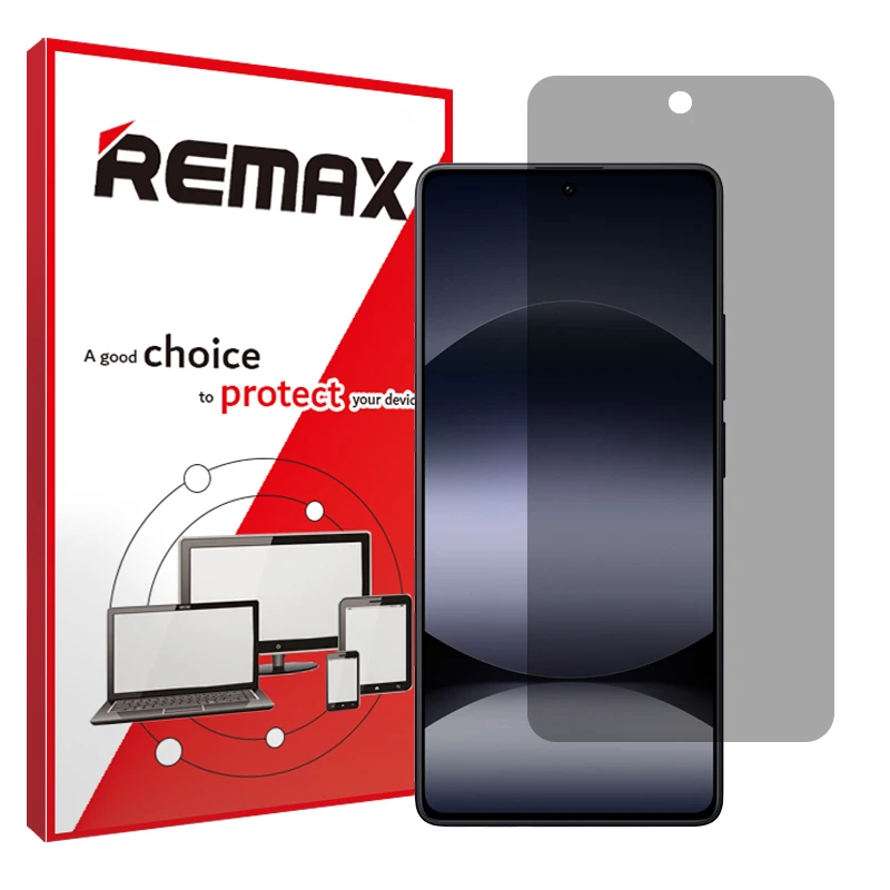 محافظ صفحه نمایش حریم شخصی ریمکس مدل Resistant مناسب برای گوشی موبایل شیائومی Redmi Note 14S