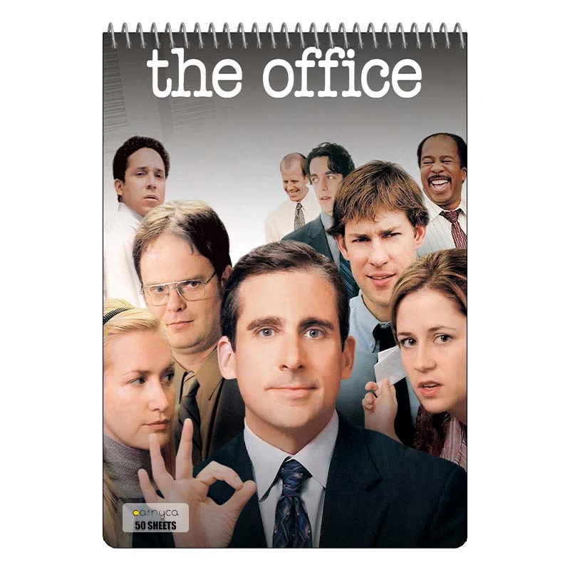 دفتر نقاشی 50 برگ سیمی کارنیکا طرح افیس The Office کد 24035