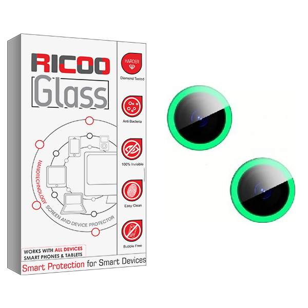 محافظ لنز دوربین ریکو مدل GlassBLACKLIGHT مناسب برای گوشی موبایل اپل iPhone 13