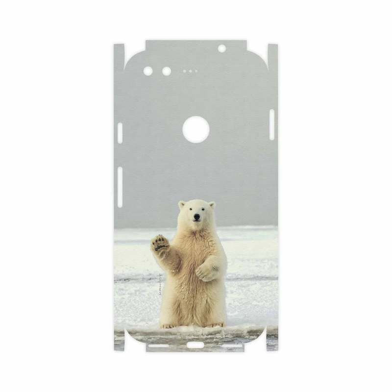برچسب پوششی ماهوت مدل Polar bear-FullSkin مناسب برای گوشی موبایل گوگل Pixel