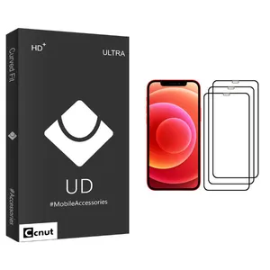 Coconut UD Black Screen Protector For Apple iphone 12 mini Pack Of 3