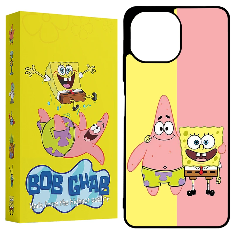 کاور باب قاب طرح باب اسفنجی مدل BCPM11L مناسب برای گوشی موبایل شیائومی Mi 11 Lite 4G / Mi 11 Lite 5G / Mi 11 Lite 5G NE