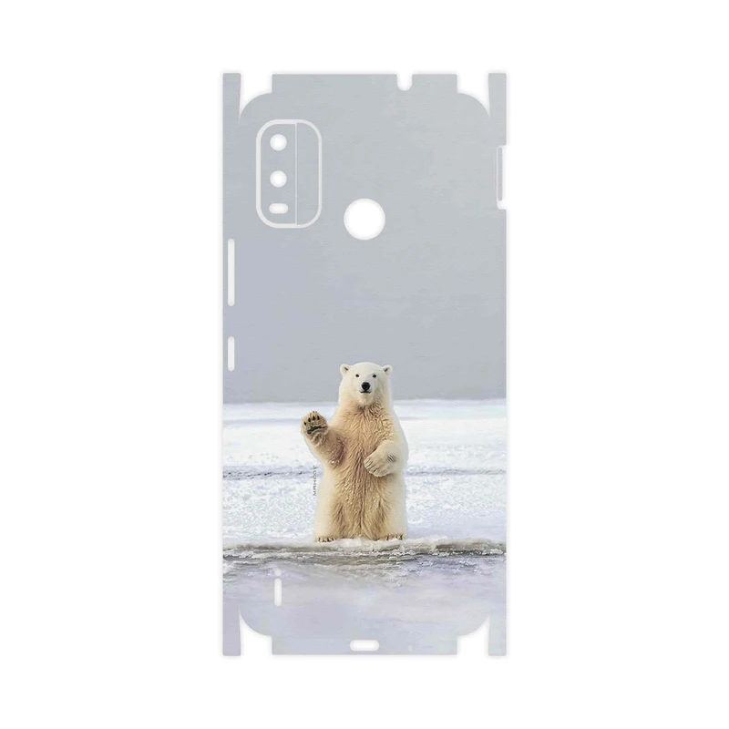برچسب پوششی ماهوت مدل Polar_bear-FullSkin مناسب برای گوشی موبایل نوکیا G11 Plus