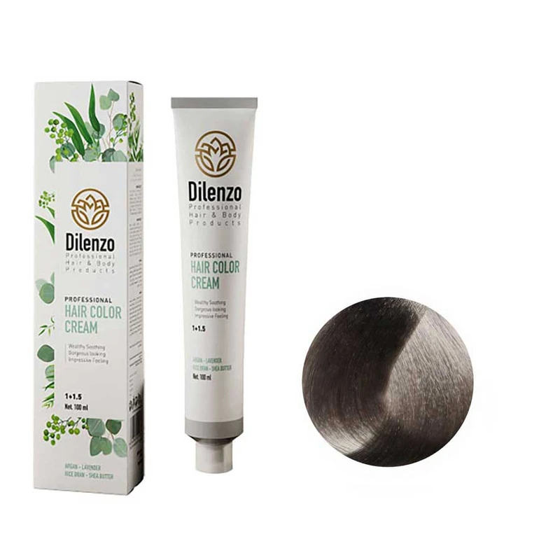 رنگ مو دیلنزو شماره 7C حجم 100 میلی لیتر رنگ بلوند خاکستری متوسط