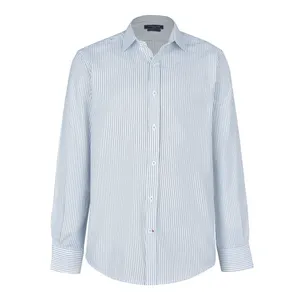 پیراهن آستین بلند یقه برگردان مردانه پاتن جامه مدل 04MC8528