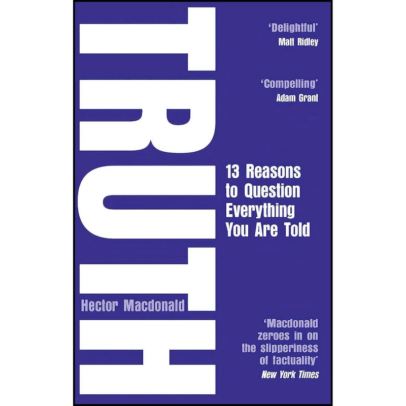 کتاب Truth اثر Hector Macdonald انتشارات BLACK SWAN