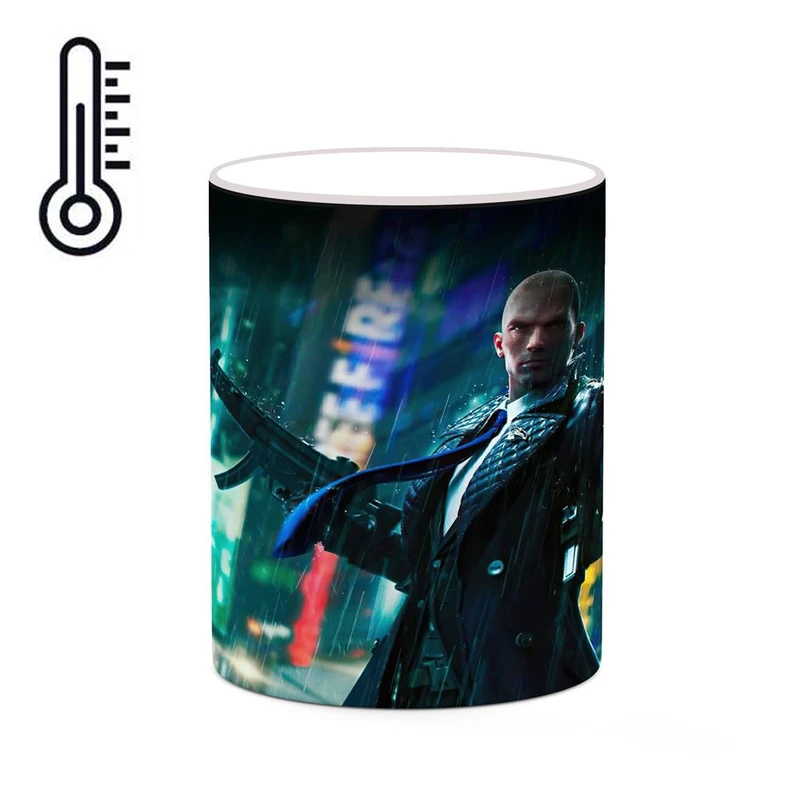 ماگ حرارتی کاکتی مدل بازی Garena Free Fire کد mgh28640