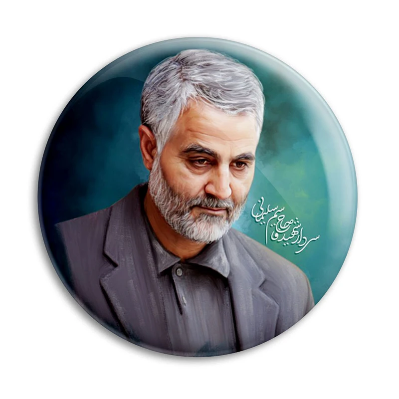 مگنت پرمانه طرح حاج قاسم سلیمانی کد pmag.26920