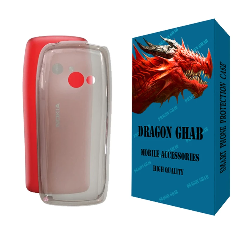 کاور دراگون قاب مدل ژله ای مناسب برای گوشی موبایل نوکیا 210 2019