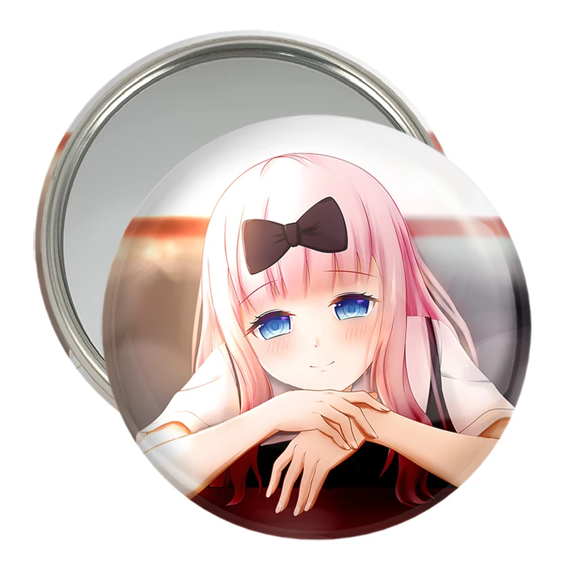 آینه جیبی خندالو مدل چیکا فوجیوارا انیمه کاگویا ساما  کد 15989