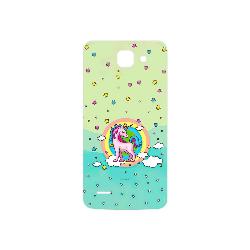 برچسب پوششی ماهوت مدل Rainbow unicorn adventure مناسب برای گوشی موبایل هوآوی Ascend G730
