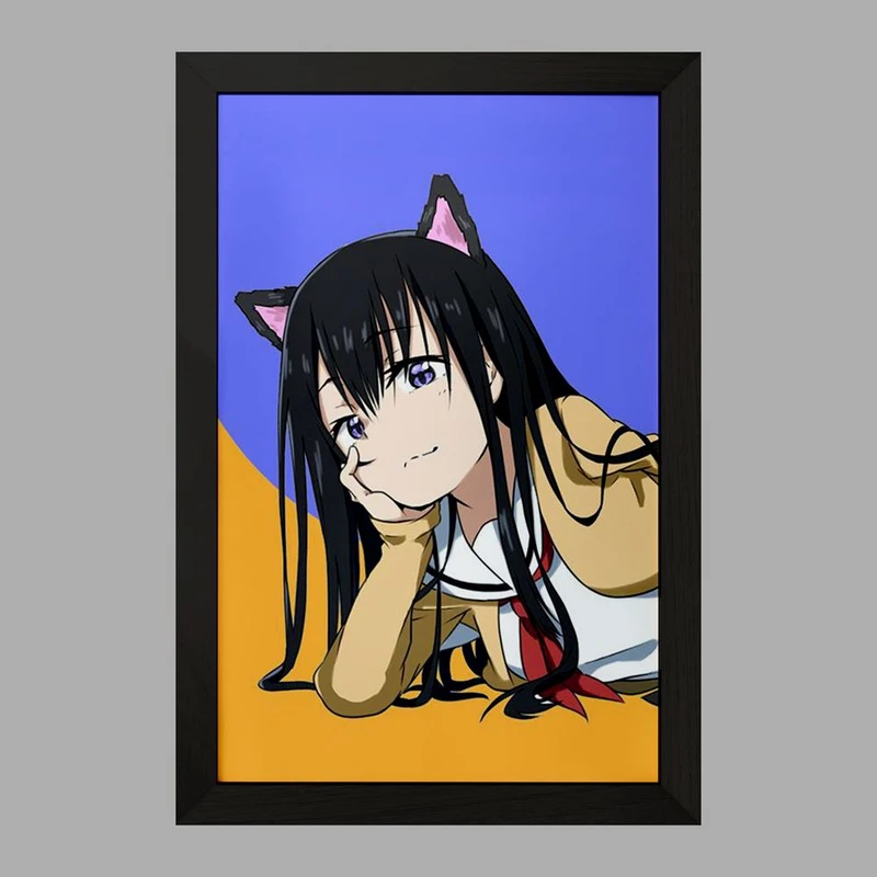 تابلو خندالو مدل نائوکو انیمه سایلنت ویس A Silent Voice  کد 15831