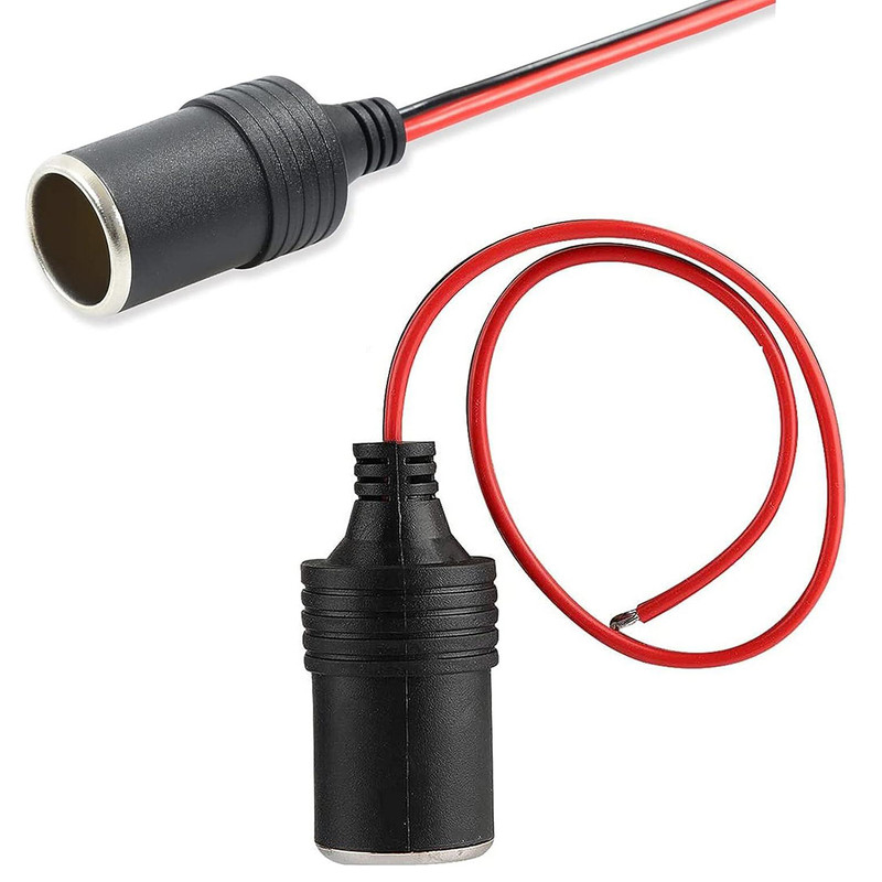 سوکت مادگی فندکی خودرو مدل سیم دار کد 1