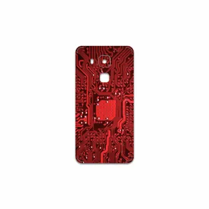 MAHOOT Red Printed Circuit Board Cover Sticker for Huawei Nova Plus