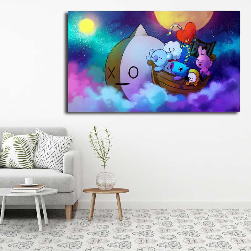 تابلو شاسی کودک مدل BT21 کد 44