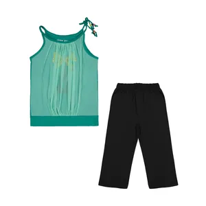 ست تاپ و شلوارک دخترانه سون پون مدل 1391749-46