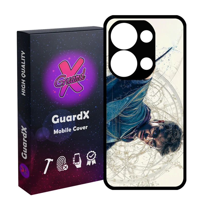 کاور گارد ایکس طرح هری پاتر مدل 10967 مناسب برای گوشی موبایل شیائومی Redmi Note 13 Pro 4G / Poco M6 Pro 4G
