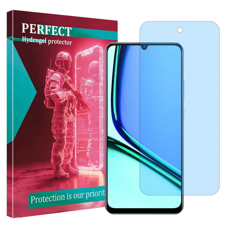 محافظ صفحه نمایش مات آنتی بلو پرفکت مدل Tough مناسب برای گوشی موبایل ریلمی Note 60