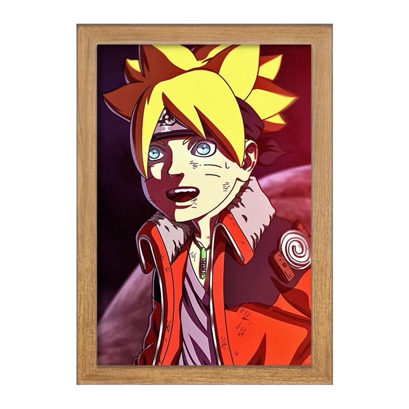 تابلو خندالو مدل بوروتو اوزوماکی انیمه بوروتو Boruto  کد 15734