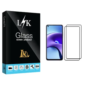 LKG LK Glass Screen Protector For Xiaomi Redmi Note 9T Pack Of 2