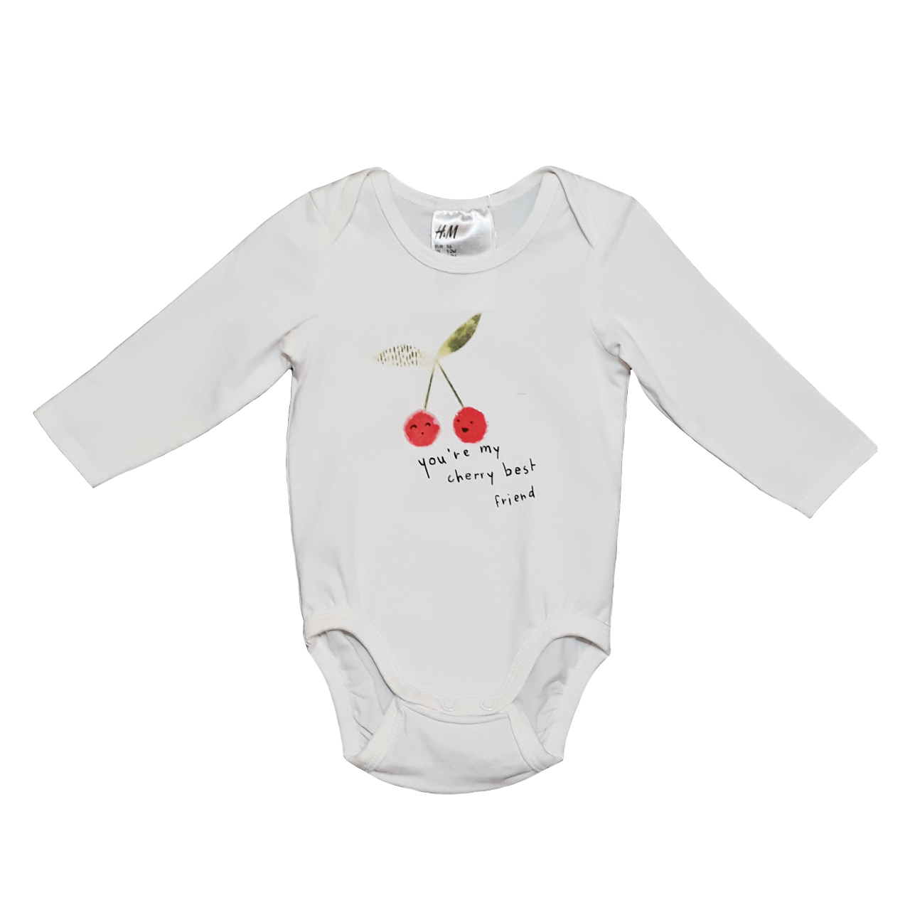 بادی آستین بلند نوزادی اچ اند ام کد 562