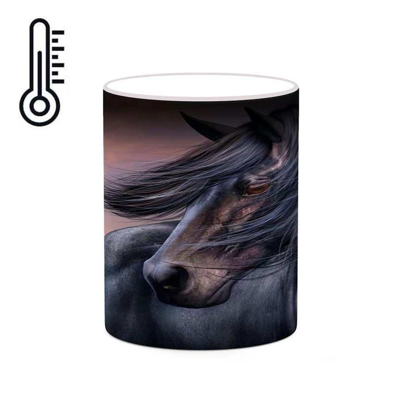 ماگ حرارتی کاکتی مدل اسب کد mgh24070