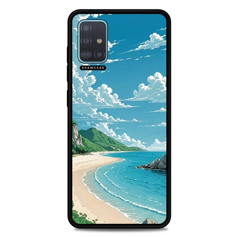 کاور آکام مدل AMC-WSGA51-NATURE-20 مناسب برای گوشی موبایل سامسونگ Galaxy A51