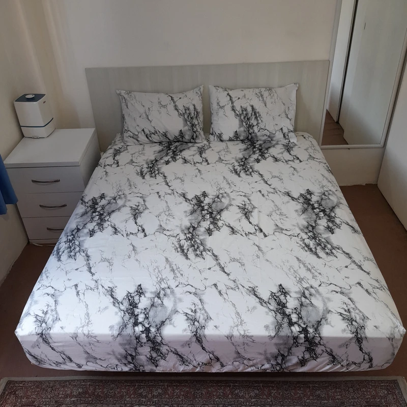 سرویس روتختی مدل ماربل کد 180  دو نفره چهار تکه