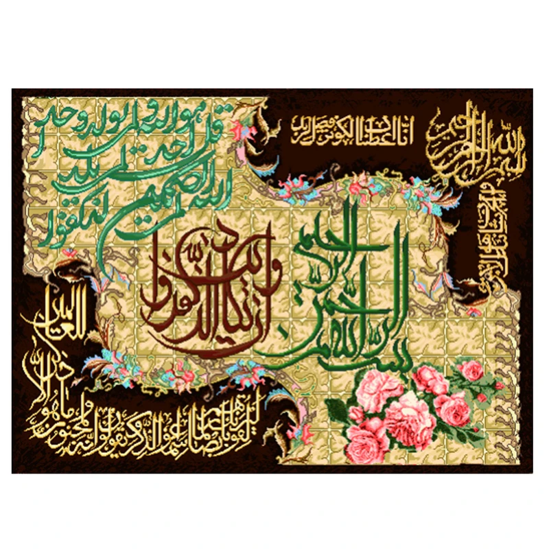 نخ و نقشه تابلوفرش مدل 22123