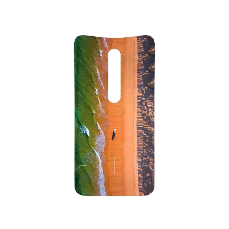 برچسب پوششی ماهوت مدل Beach and Green Sea مناسب برای گوشی موبایل موتورولا Moto X Style