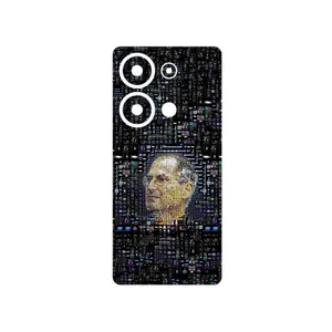 MAHOOT Collage of Steve Jobs 2 Cover Sticker for Xiaomi Redmi Note 13 Pro 4G