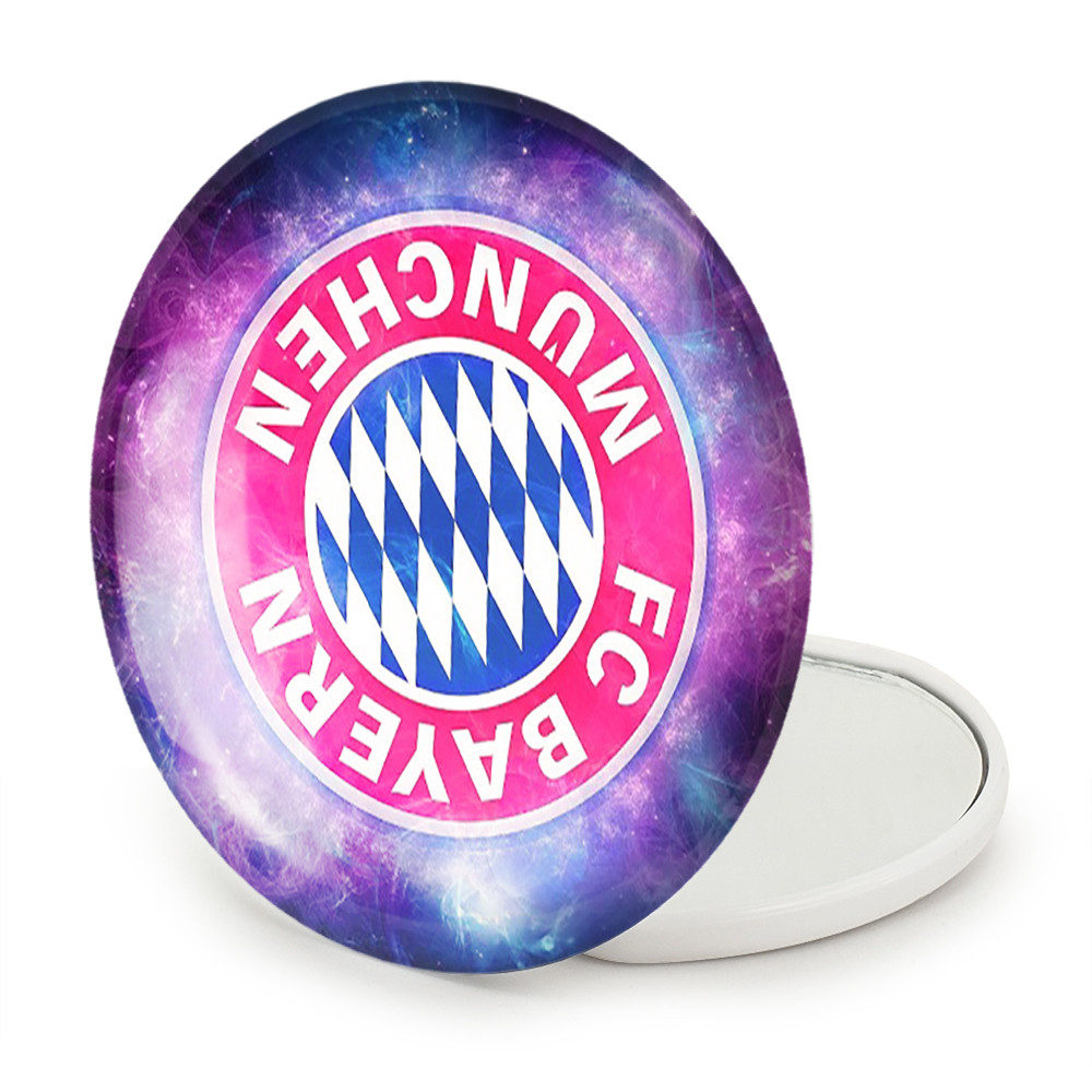آینه جیبی خندالو طرح باشگاه بایرن مونیخ Bayern Munich مدل تاشو کد 1984