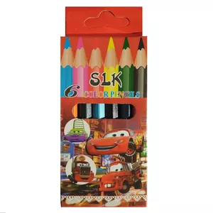 مداد رنگی 6 رنگ مدل مک کویین