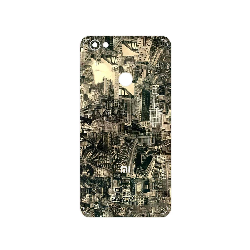 برچسب پوششی ماهوت مدل Collage of Skyscraper مناسب برای گوشی موبایل شیائومی Redmi Note 5A Prime