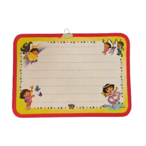 تخته وایت برد آرین تحریر مدل عروسکی  سایز 34x24 سانتی متری