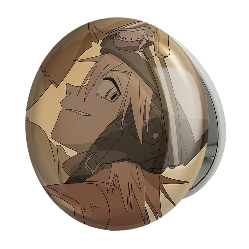 آینه جیبی خندالو طرح هاروکو انیمه فولی کولی Fooly Cooly مدل تاشو کد 23539 