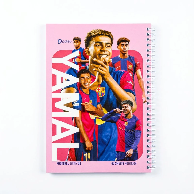 دفتر مشق 60 برگ پالت طرح فانتزی