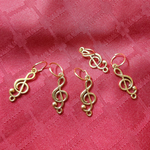 حلقه مو زنانه طرح نت موسیقی مدل SMH