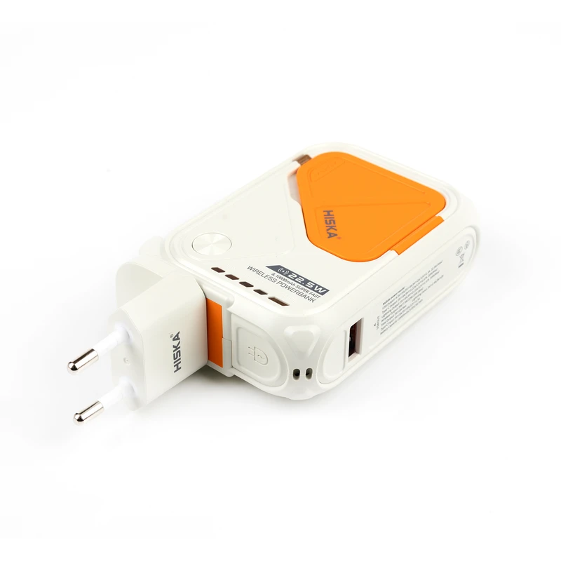 عکس شماره 5 : پاوربانک 20 وات هیسکا مدل hp-123pd ظرفیت 10000 میلی آمپر ساعت