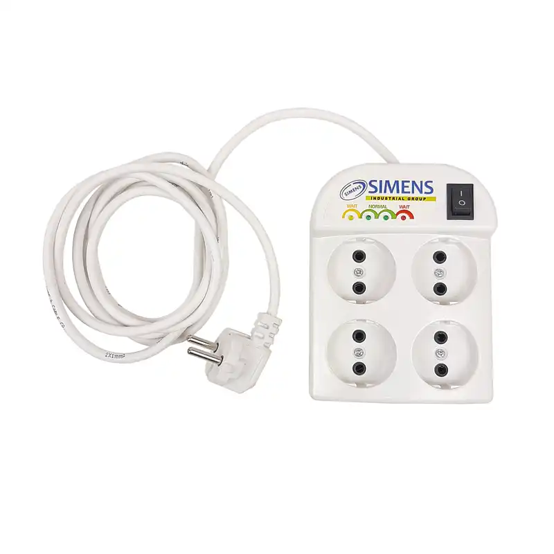 محافظ ولتاژ زیمنس مدل 4 خانه