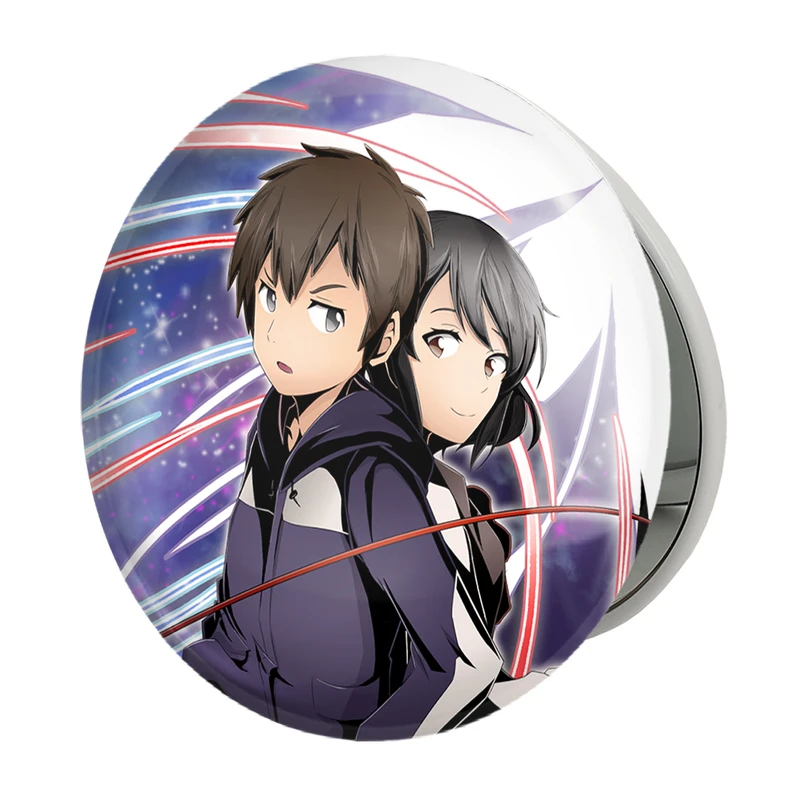 آینه جیبی خندالو طرح تاکی تاچیبانا و میتسویا میامیزو انیمه یورنیم مدل تاشو کد 16282