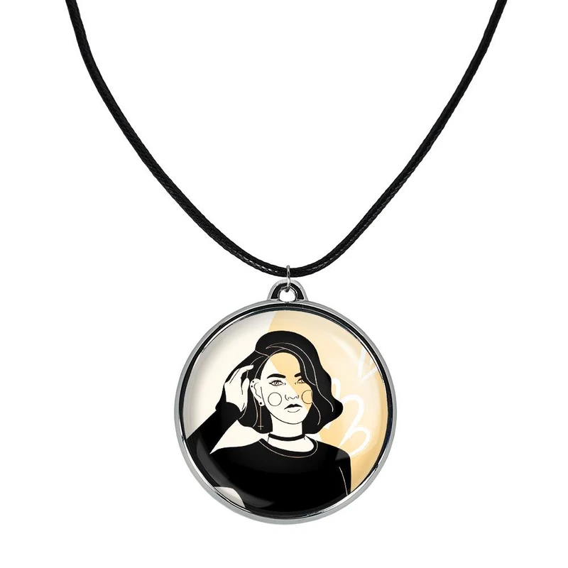 گردنبند خندالو مدل دختر قوی Girl Power کد 2895528956