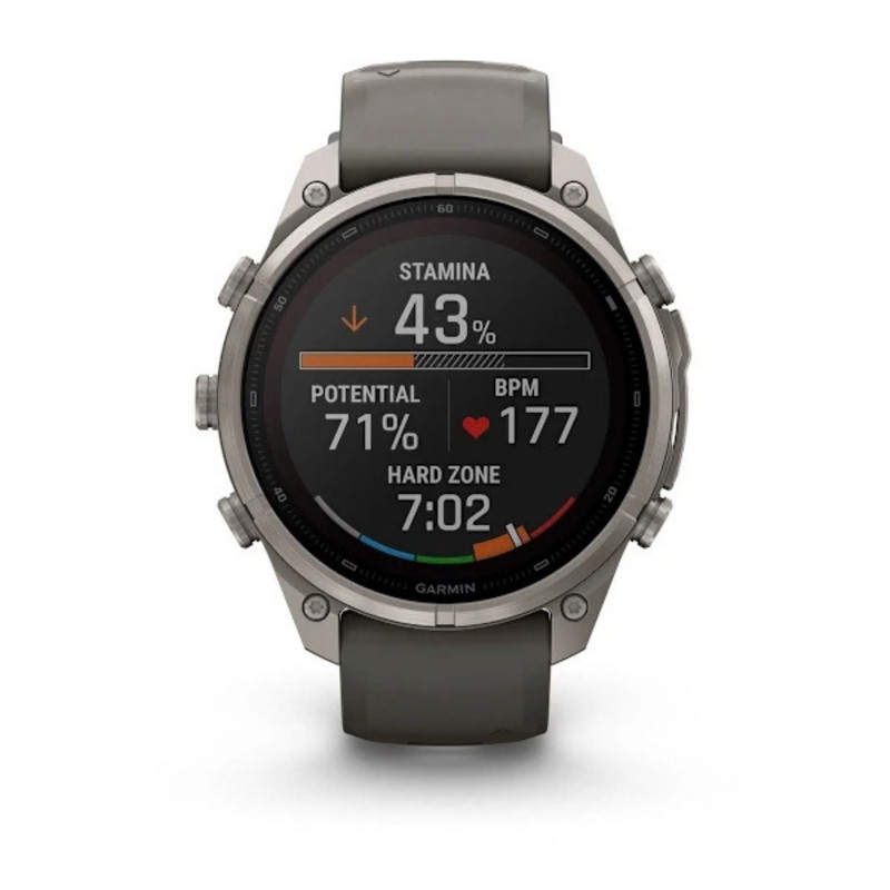 ساعت هوشمند 47 میلی‌متری گارمین مدل Fenix 9 Pro Solar با بند سیلیکونی، سازگار با گوشی‌های هوشمند اندروید و iOS، نسخه مجهز به تکنولوژی inReach